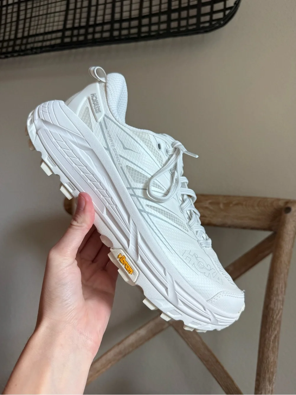 Hoka Mafate Speed 2 Sneakers white